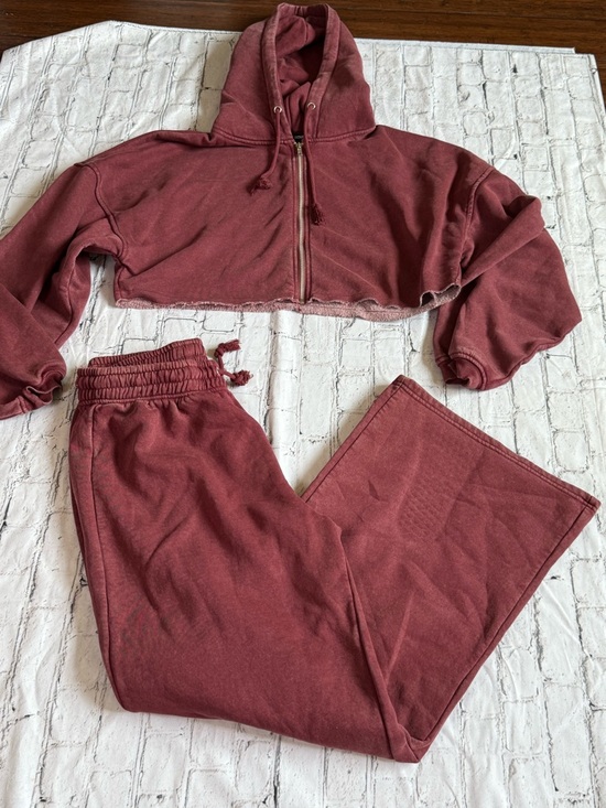 Pants - Maroon set
